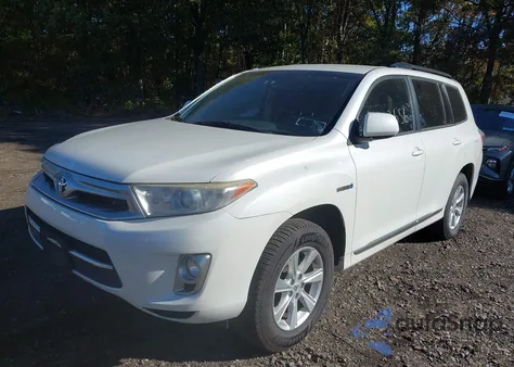 2013 Toyota Highlander Hybrid Base V6 from USA, damaged, VIN JTEBC3EH7D2016587